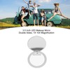 3.5 Inch LED Mirror 1X 10X Magnification Double Sided Makeup