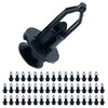 shymie 50pcs External Clip Rivets Push Rivets for Toyota Fastener