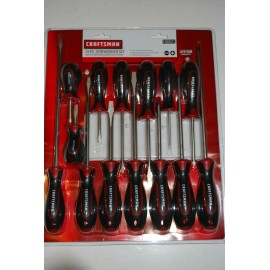 CRAFTSMAN 14-PC CUSHION GRIP SCREWDRIVER SET