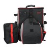 KUNN Tool Backpack Welder Backpack with Helmet Catch,Big Storage Room for Contractor Tools Orgainer Welder,Motorcycle Commute