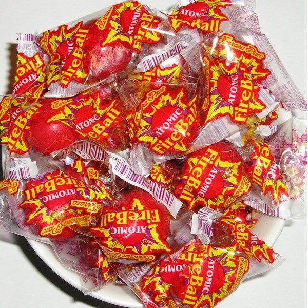 ATOMIC FireBall Jawbreaker Candy (2 POUND BAG)