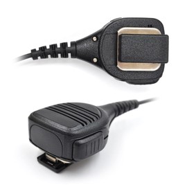 (2-Pack) PMMN4021A 3.5mm Speaker Shoulder Microphone Compatible for Motorola HT750 HT1250 HT1550 GP328 GP338 GP388 MTX850 MTX850LS MTX950 MTX9250 Two-Way Radio