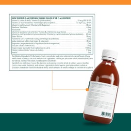 Genestra Brands - Pediatri Vite - Children's Vitamin-Mineral Supplement with B6, B12, Biotin, and Riboflavin - 250 ml Liquid - Natural Cherry Flavour