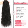 Goddess Locs Crochet Hair-24 Inch 8 Packs Boho Faux Locs