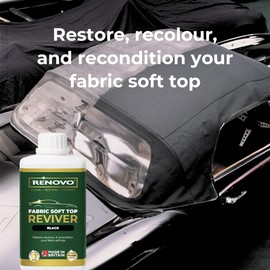 Renovo Soft Top Reviver - Black (500ml)