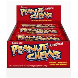 Original Dark Chocolate Peanut Chews Chews - 24 / Box