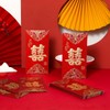 SAVITA 12pcs Wedding Red Envelopes, Traditional Chinese Wedding Red Envelopes
