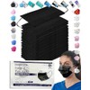 40 Pcs Disposable_Face_Masks with Elastic Earloop 3-ply Face Mouth Hygiene