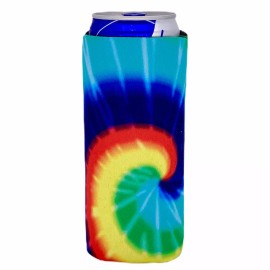 Coolie Junction Tie Dye Slim Can Coolie; Compatible with Ultra, Skinny