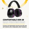 TradeSmart High-Performance Earmuffs for Shooting Range & Shooting Eye Protection