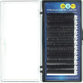 Premium Mink Lashes C-Curl (0.25mm x 10mm)