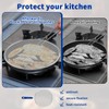 Splatter Screen for Frying Pan - 8.3’’ Stainless Steel Grease