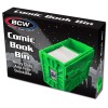 BCW Short Plastic Green Heavy Duty Acid Free Stackable Comic