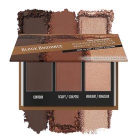 Black Radiance True Complexion Palette, Contour, Dark To Deep, 0.38 Ounce                                                                             