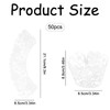 Bojueshaw 50pcs Lace Cupcake Liners,Cupcake Wrappers,Lace Filigree Wedding Cupcake Wrapper,Muffin