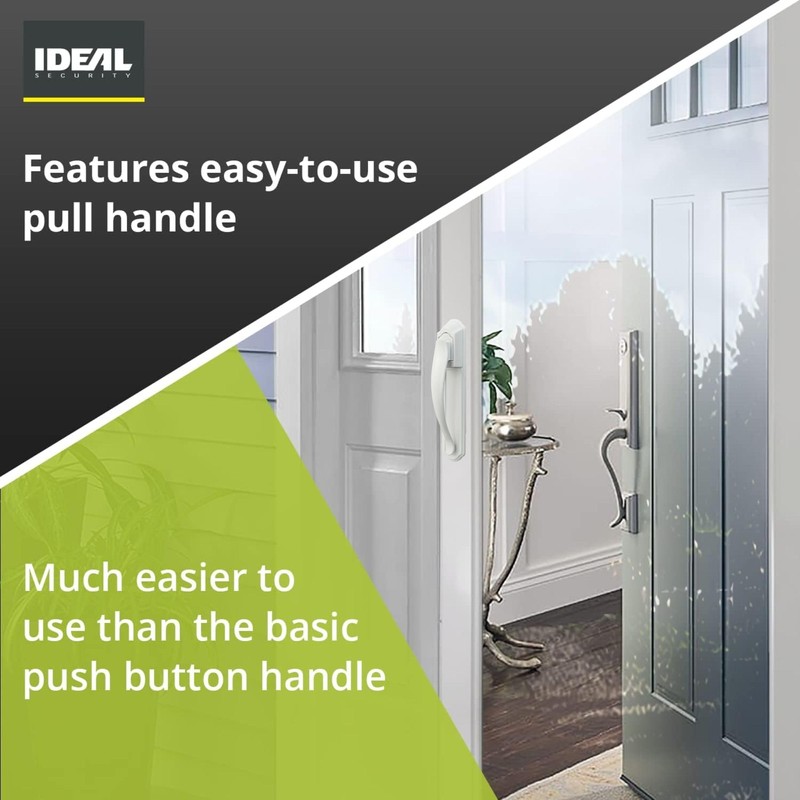 Ideal Security DX Pull Handle Replacement Set for Storm Door