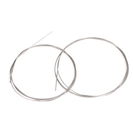 Bstinay 2PCS 1m 13# Steel Piano Music Wire for Replacement of Broken Strings Dia 0.775mm Silver