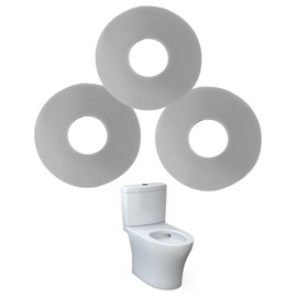 ULZOZN Toilet Seal Gasket Fit for TOTO Aquia Toilet ST464M 412M 413M 416, Flush Valve Gasket Replace 9BU064E 9BU102E, 3pcs