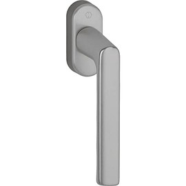 HOPPE Hamburg 11950080 Window Handle Aluminium Stainless Steel Effect