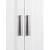 JIASENBAO 5 Pack Self- Adhesive Silver Cabinet Pulls 5-1/2" Length
