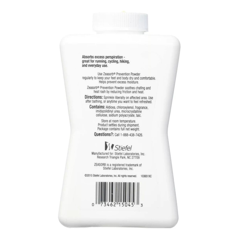 Zeasorb Polvo 2.5 Oz (paquete De 3)