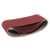5X Sanding Belts 75 x 533mm Sanding Belts Set for