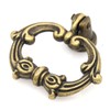 LXZ 6 Sets Distressed Antique Brass Finished Vintage Cabinet Pulls