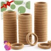100 Pcs Thick Seamless Hair Ties, Ponytail Holders Hair Accessories