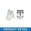 A ABSOPRO Pack of 6 Car Dashboard Console Panel Clips