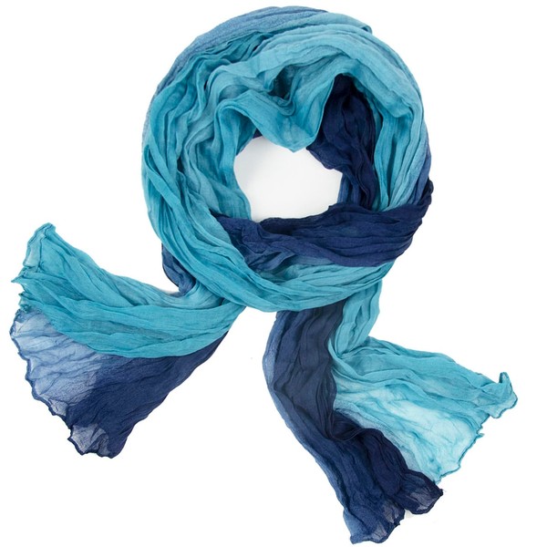Gloop Women's Scarf Light Long Scarf with Colour Gradient Various