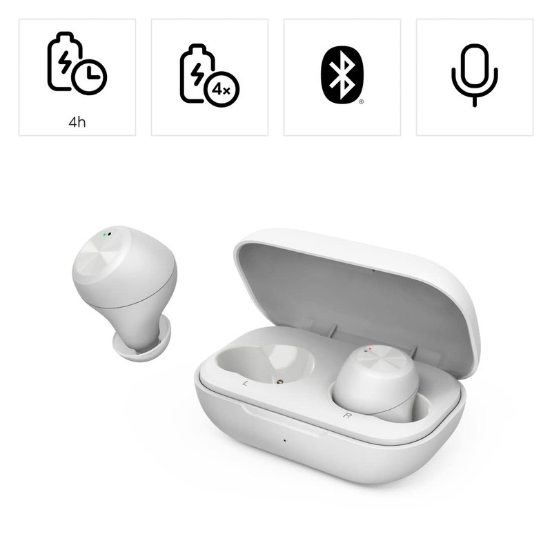Thomson Bluetooth Kopfhörer (True Wireless In Ear Kopfhörer mit Mikrofon,