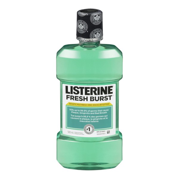 Listerine Freshburst Antiseptic Deeper Clean Mouthwash, 500 ml