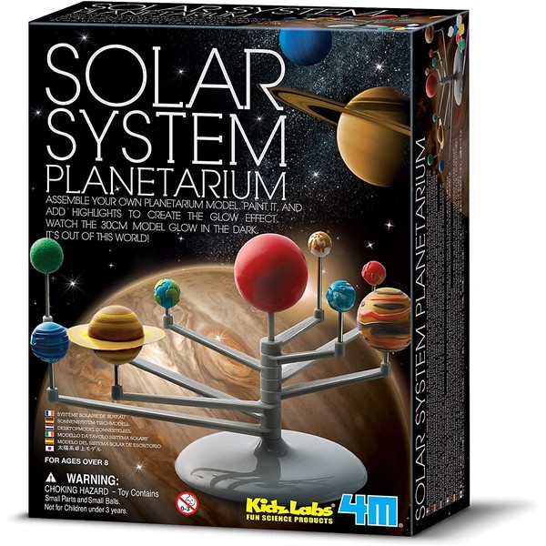 4M Kidz Labs Solar System Planetarium Model
