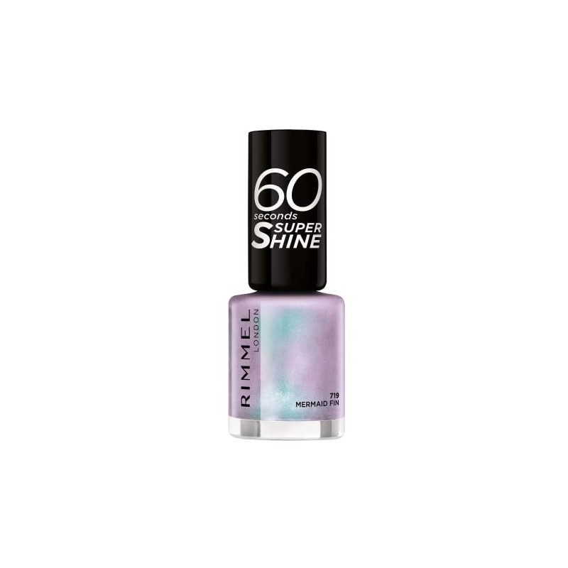 Rimmel 60 Seconds Super-Shine, 8ml, Mermaid Fin