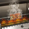 onlyfire Universal Octagonal Tumble Rotisserie Basket, Flat Spit Rotisserie Grill