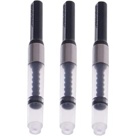 3Pcs Universal Fountain Pen Ink Converter Standard Push Piston Fill InkAbsorber and Writing and Correction Supplies Pens and Refills Office Supplies