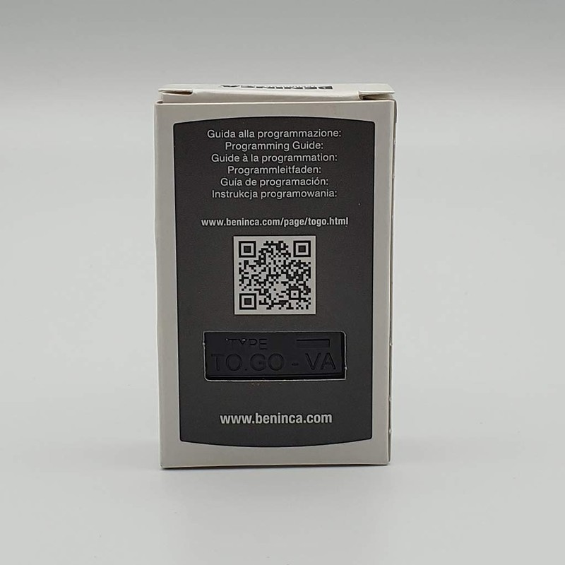 Beninca To.go VA Garage Remote Control - 433.92 MHz -