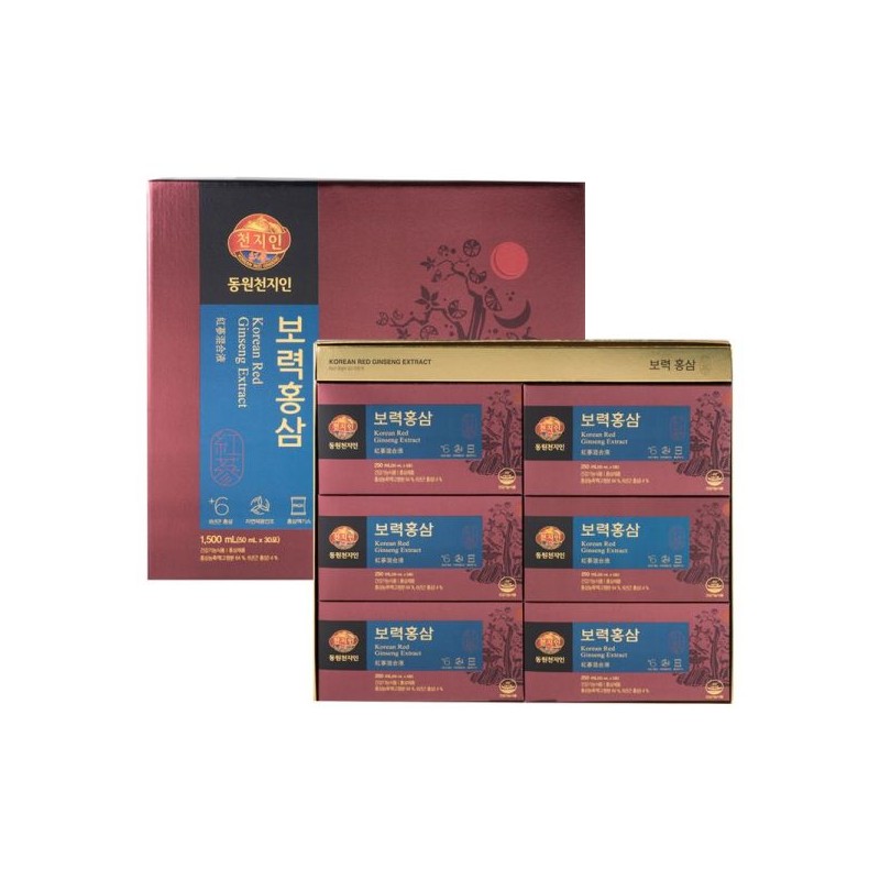 Dongwon Chunjiin 동원천지인 보력 홍삼 (50mL x 30포) 30일분_50012 Dongwon