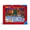 Ravensburger "Rockefeller Center Joy" 1000 Piece Jigsaw Holiday Puzzle for