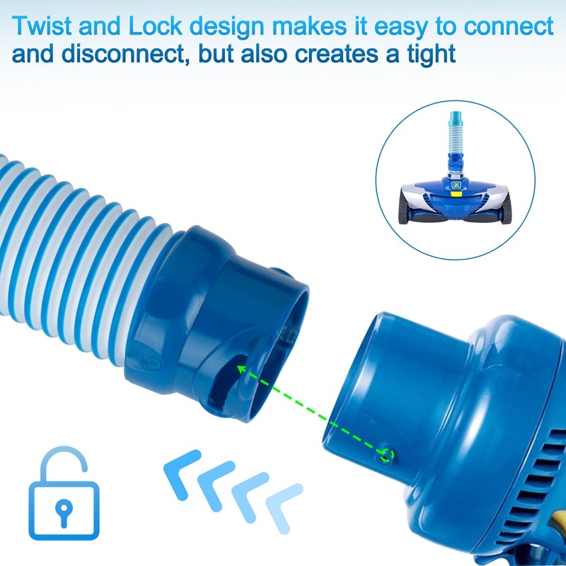 X77094 Pool Vacuum Hose Adapter for Zodiac MX6 MX8 Pool