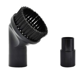 EZ SPARES Universal Vacuum Cleaner Soft Dust Big Caliber Brush 32mm&35mm 1 1/4"&1 3/8" Diameter with Adapter Fit for Most Brand Great for Cleaning Big Dust