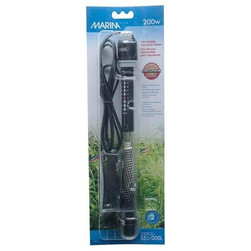 Marina Submersible Aquarium Heater 200 Watt