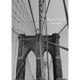 New York - Notebook: Notizbuch, DIN A4, liniert