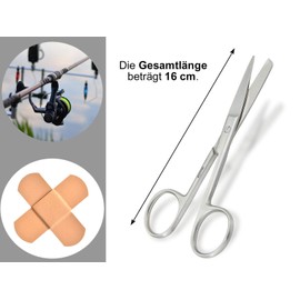 Stainless Steel Bandage/Paper/Plaster Scissors – Large Selection – 10.5 cm to 20 cm 16 cm