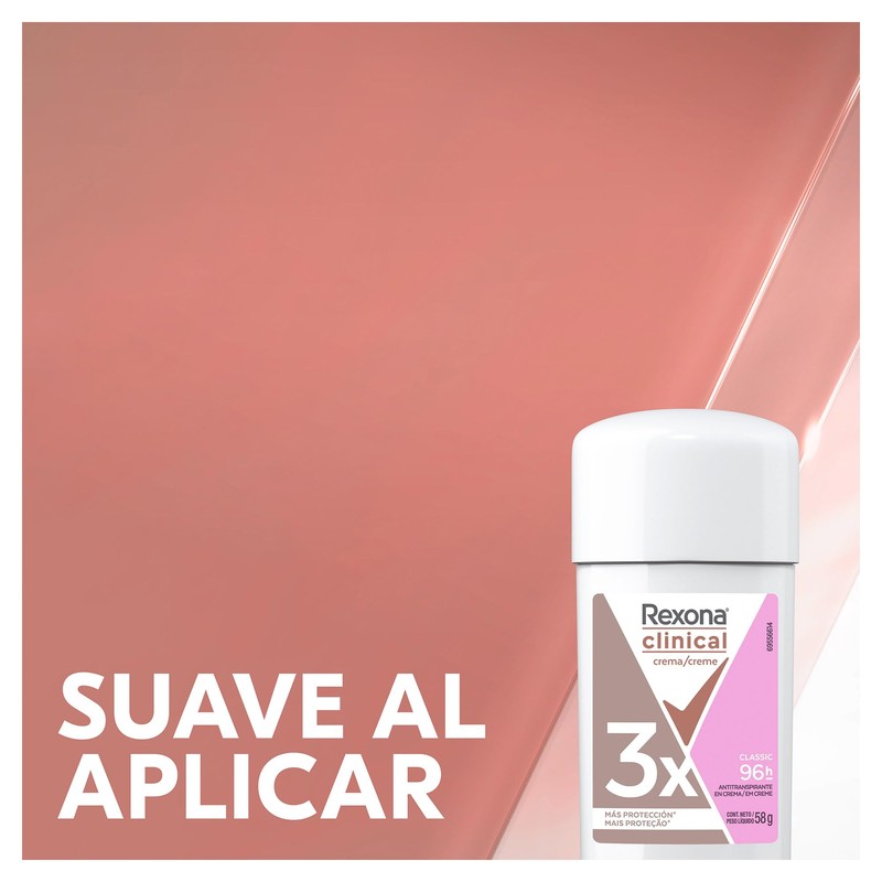 Clinical Deodorant Rexona 96HRS 58g Desobrante clinico Rexona (Mexico)