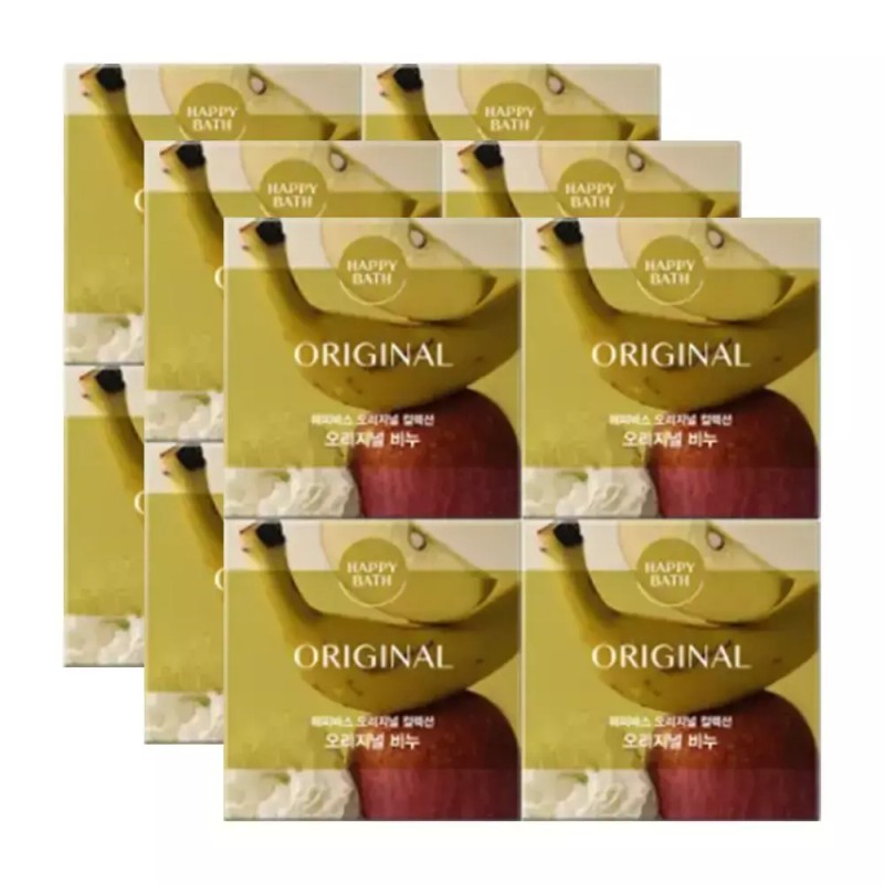 해피바스 비누 오리지널 90g 12개 Happy Bath Soap Original 90g