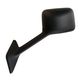 QSC Truck Parts Black Hood Mirror Left Driver Side for International LT LT625 Trucks