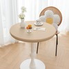 Huierxun Round Fitted PU Tablecloth with High Elastic Edge 63