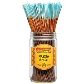 Wild Berry Incense Sticks - Fresh Rain - Hand Dipped in The USA (100 Count) (Fresh Rain)