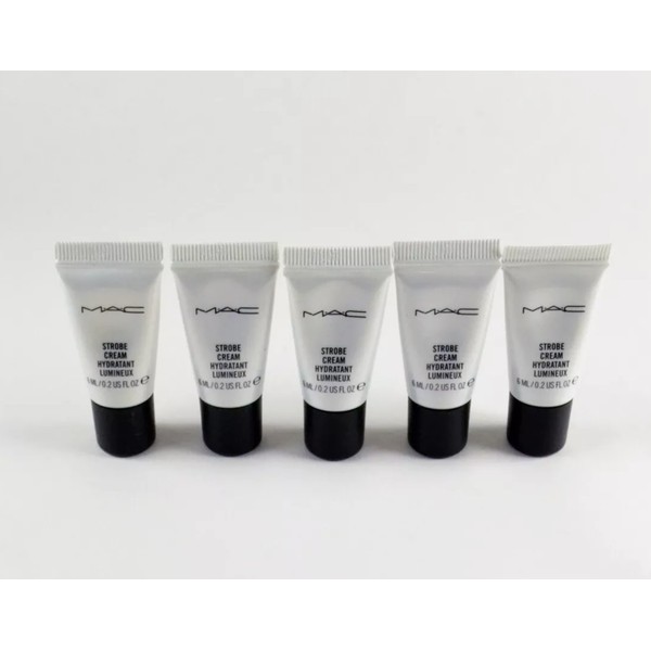 M·A·C 5 Mac Strobe Cream Hydratant Lumineux PINKLITE - Set